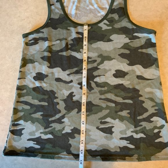 Lucky Brand Camouflage Tank Top Women's size S - Picture 4 of 6
